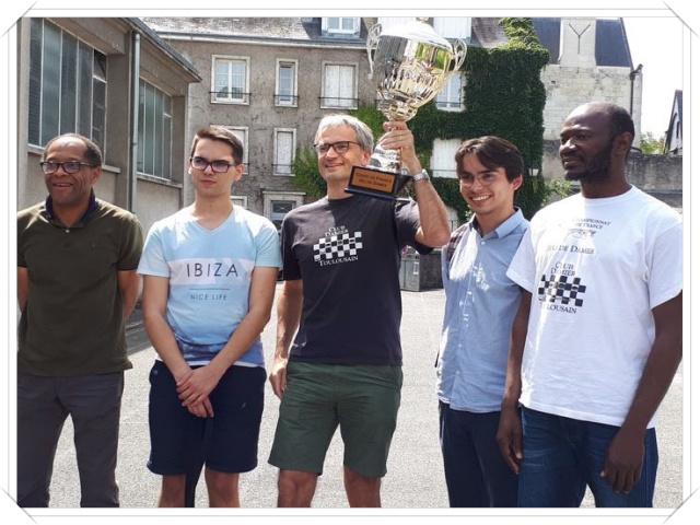 Toulouse, vainqueur de la Coupe de France de jeu de dames 2018