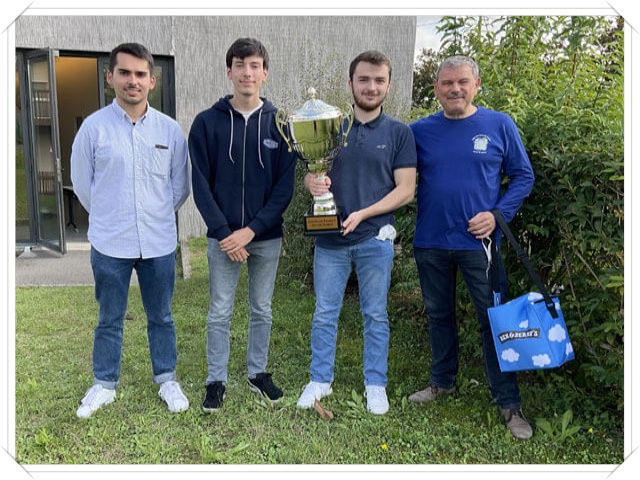 Compiègne, vainqueur de la Coupe de France de jeu de dames 2021