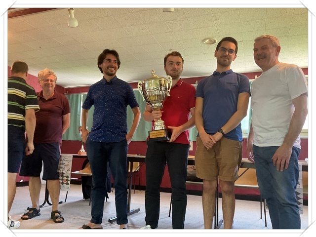 Compiègne, vainqueur de la Coupe de France de jeu de dames 2023