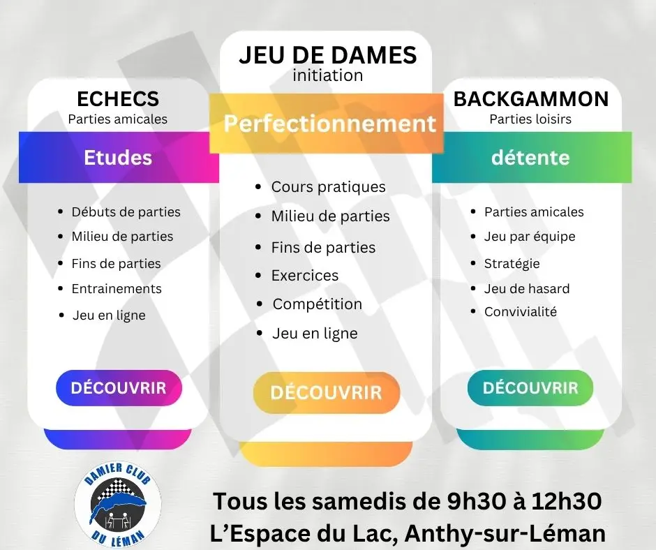 damier club du l�man